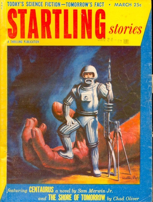 Item #63950 Startling Stories March 1953. STARTLING STORIES.
