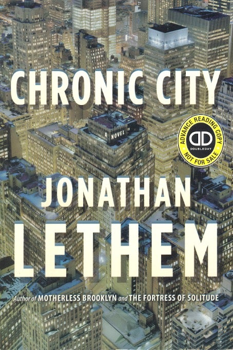 Item #63990 Chronic City. Jonathan Lethem.