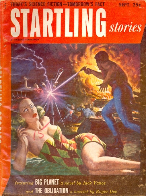 Item #64041 Startling Stories September 1952. STARTLING STORIES.