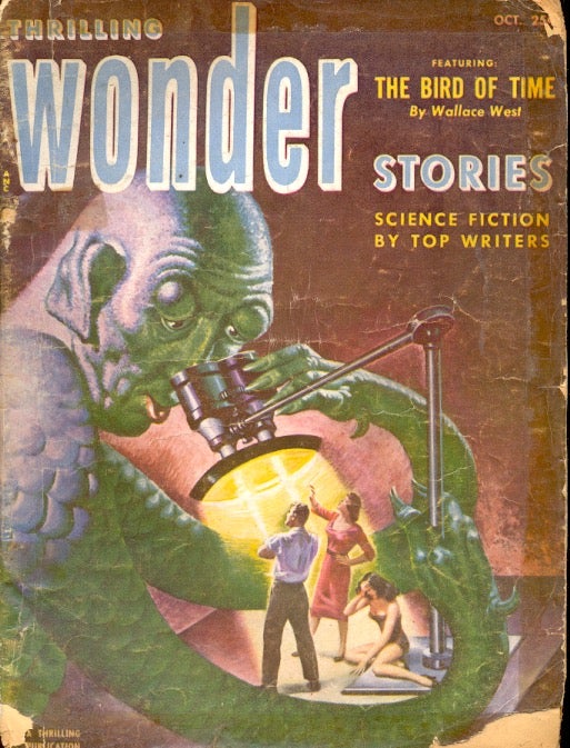 Item #64147 Thrilling Wonder Stories: October 1952. THRILLING WONDER STORIES.
