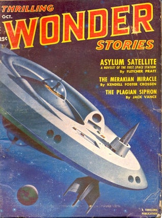 Item #64178 Thrilling Wonder Stories: October 1951. THRILLING WONDER STORIES