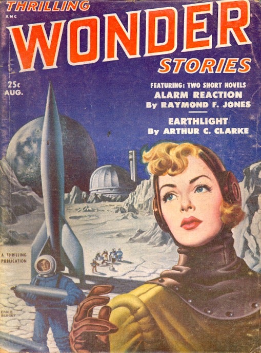 Item #64181 Thrilling Wonder Stories: August 1951. THRILLING WONDER STORIES.