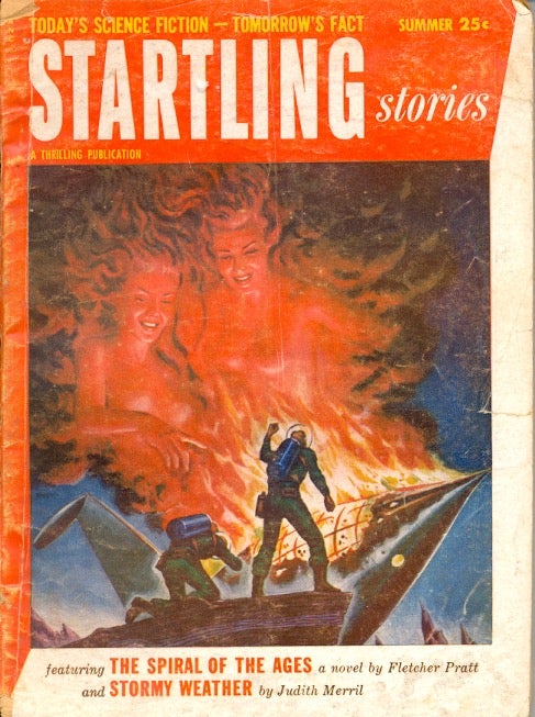 Item #64200 Startling Stories Summer 1954. STARTLING STORIES.