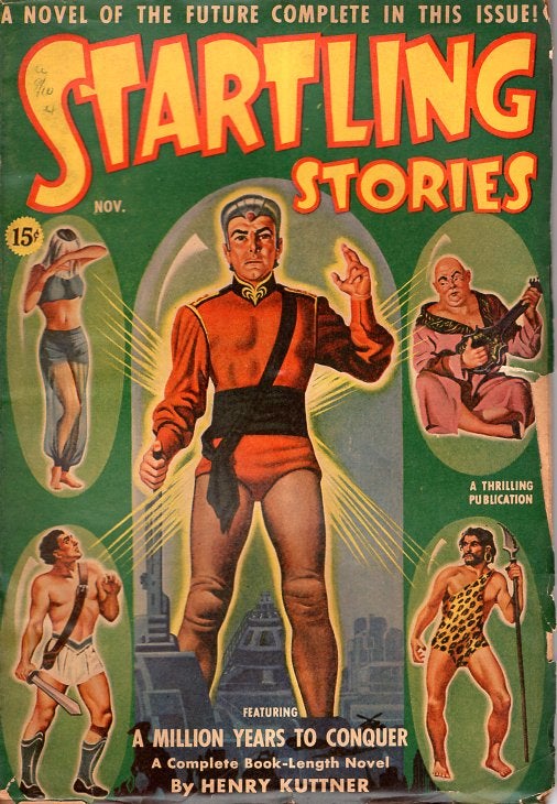 Item #64352 Startling Stories November 1940. STARTLING STORIES.