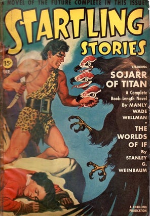 Item #64392 Startling Stories March 1941. STARTLING STORIES