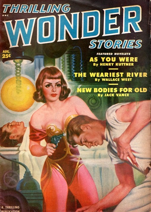 Item #64465 Thrilling Wonder Stories: August 1950. THRILLING WONDER STORIES.