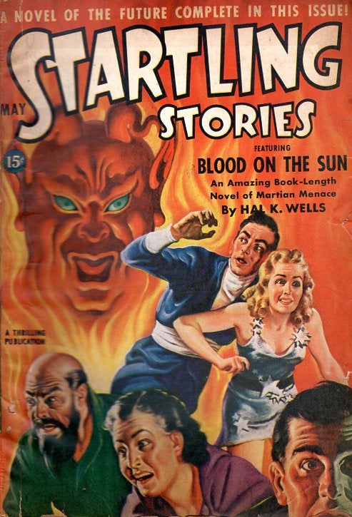Item #64526 Startling Stories May 1942. STARTLING STORIES.