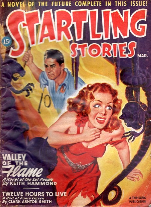 Item #64555 Startling Stories March 1946. STARTLING STORIES.