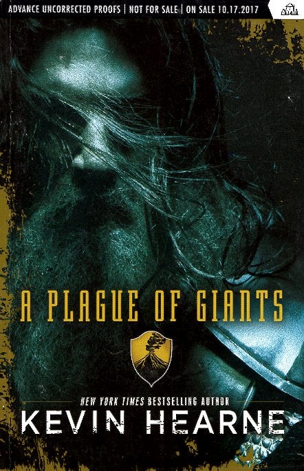 Item #64790 A Plague of Giants. Kevin Hearne.