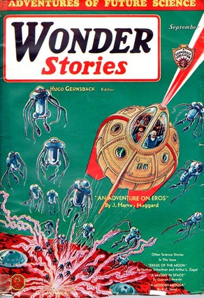 Item #64912 Wonder Stories: September 1931. WONDER STORIES, Hugo Gernsback