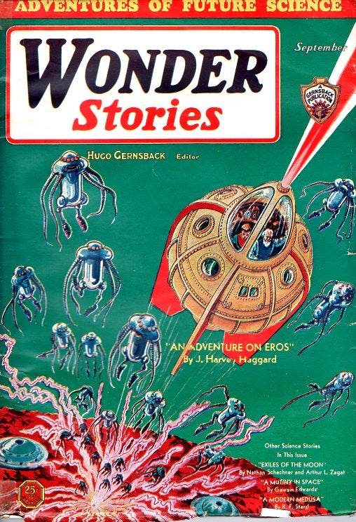 Item #64912 Wonder Stories: September 1931. WONDER STORIES, Hugo Gernsback.