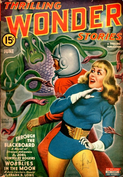 Item #65017 Thrilling Wonder Stories:June 1943. THRILLING WONDER STORIES.