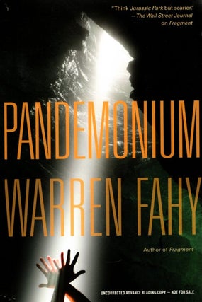 Item #65029 Pandemonium. Warren Fahy