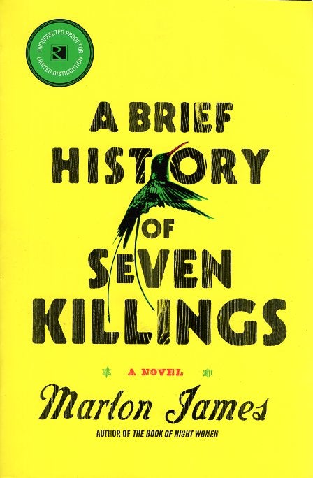 Item #65039 A Brief History of Seven Killings: A Novel. Marlon James.