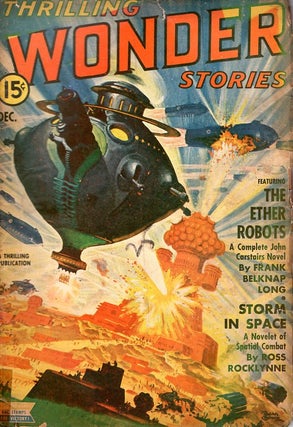 Item #65055 Thrilling Wonder Stories: December 1942. THRILLING WONDER STORIES