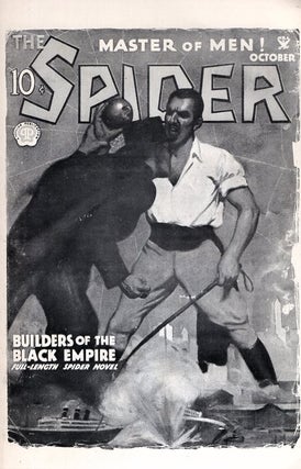 Item #65115 The Spider: Builders of the Black Empire. Norvell Page, Grant Stockbridge