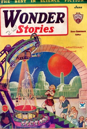 Item #65173 Wonder Stories June 1934. WONDER STORIES, Hugo Gernsback