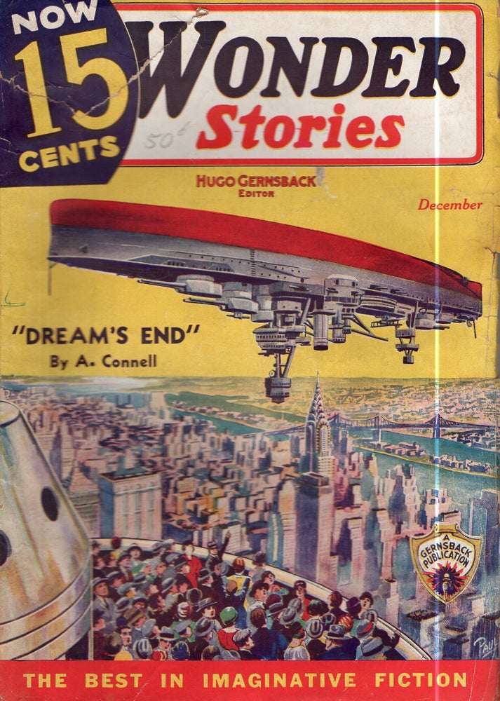 Item #65407 Thrilling Wonder Stories: December 1935. THRILLING WONDER STORIES.