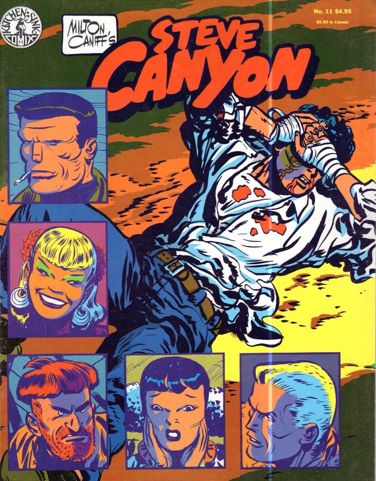 Item #65409 Steve Canyon Magazine Number 11. Milton Caniff.