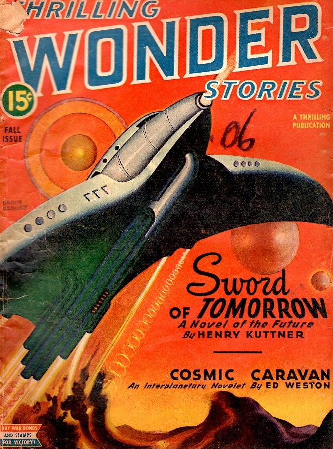 Item #65476 Wonder Stories Fall 1945. WONDER STORIES, Hugo Gernsback.