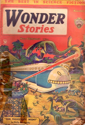 Item #65735 Wonder Stories: November 1934. THRILLING WONDER STORIES