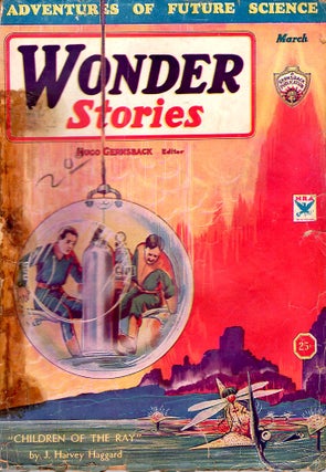 Item #65809 Wonder Stories: March 1935. THRILLING WONDER STORIES