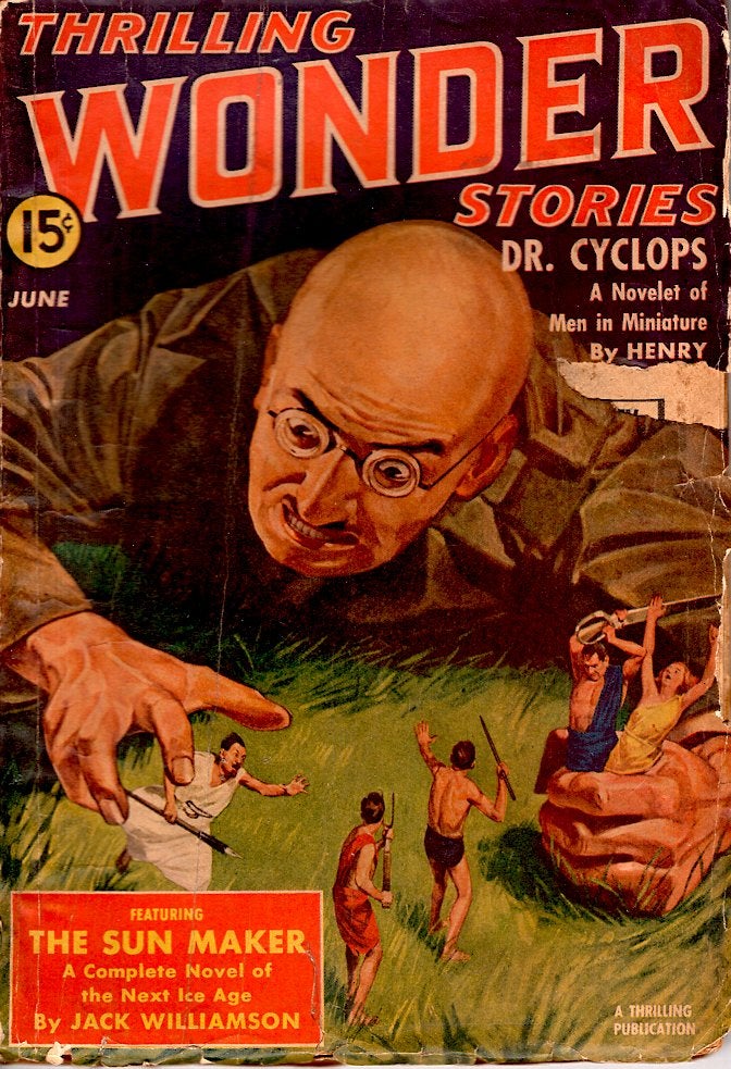 Item #65850 Thrilling Wonder Stories: June 1940. THRILLING WONDER STORIES.