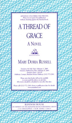 Item #65859 A Thread of Grace. Mary Doria Russell