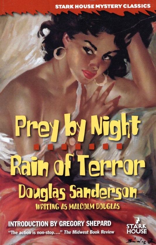 Item #65952 Prey by Night / Rain of Terror. Douglas Sanderson.