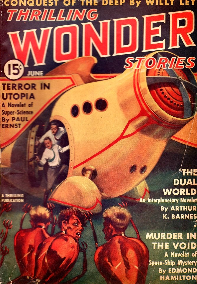 Item #66051 Thrilling Wonder Stories: June 1938. THRILLING WONDER STORIES.