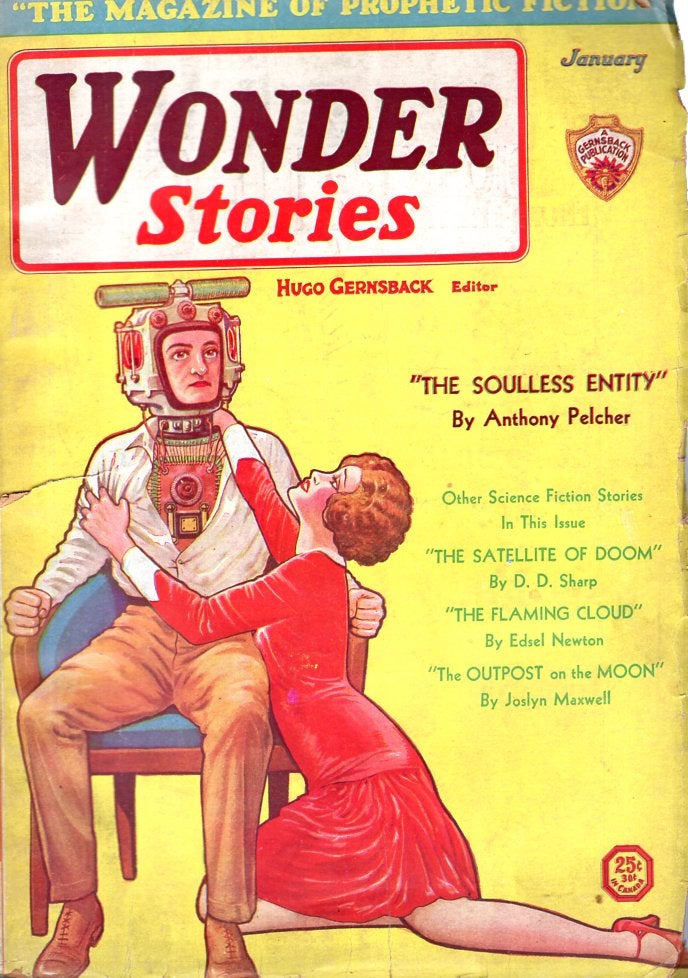 Item #66236 Wonder Stories January 1931. WONDER STORIES, Hugo Gernsback.
