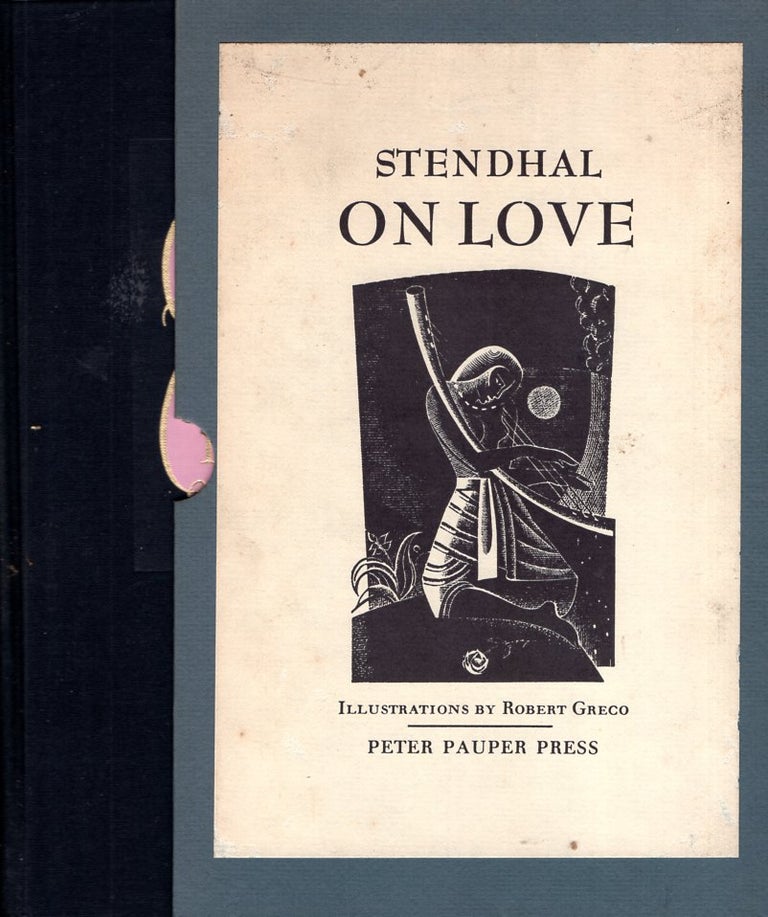 Item #66467 Stendhal on Love. Stendhal.
