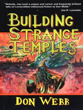 Item #66744 Building Strange Temples. Don Webb