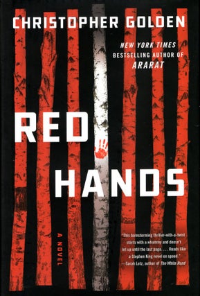 Item #66877 Red Hands. Christopher Golden