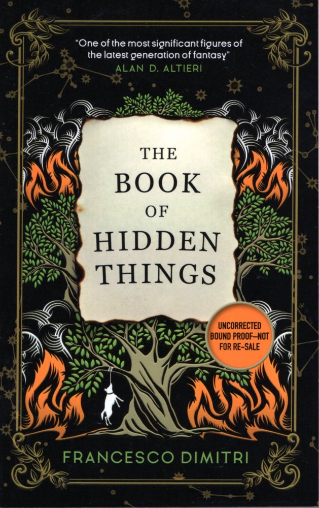 Item #67507 The Book of Hidden Things. Francesco Dimitri.