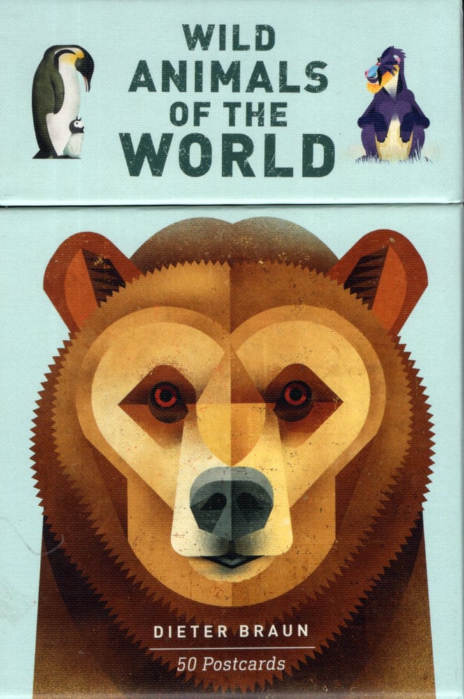Item #67876 Wild Animals of the World: 50 Postcards. Dieter Braun.