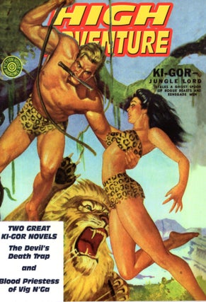 Item #68194 High Adventure #86; Kl-Gor, Jungle Lord. John Peter Drummond
