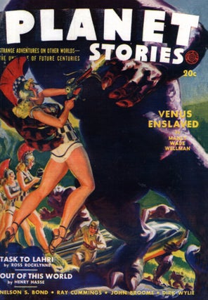 Item #68372 Planet Stories Summer 1942. PLANET STORIES