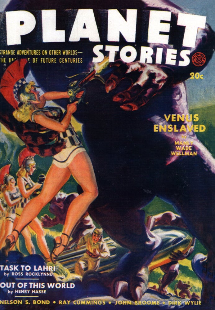Item #68372 Planet Stories Summer 1942. PLANET STORIES.