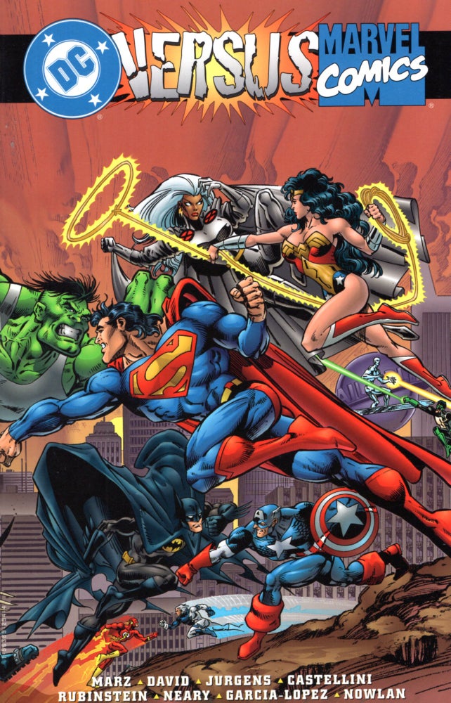 Item #68450 DC vs. Marvel Comics. Ron Marz, Peter David.