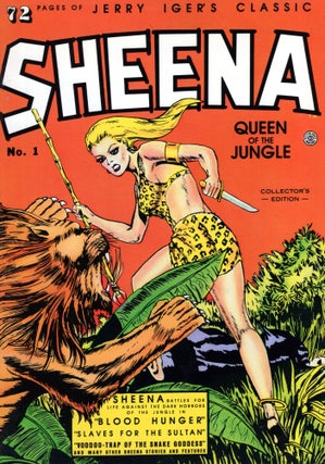 Item #68499 Sheena: Queen of the Jungle Number 1. W. Morgan Thomas