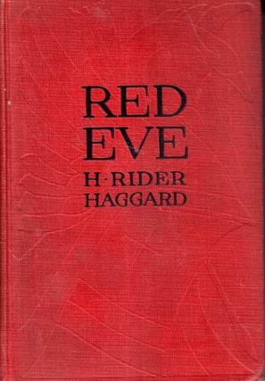 Item #68868 Red Eve. H. Rider Haggard