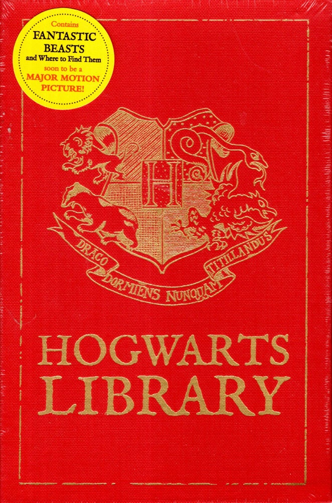 Item #69077 The Hogwarts Library (3 Volume Set). J. K. Rowling.