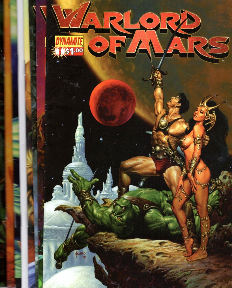 Item #69169 Warlord of Mars Volumes 1 through 8. Edgar Rice Burroughs, creator.