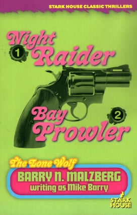 Item #69255 Lone Wolf #1: Night Raider / Lone Wolf #2: Bay Prowler. Barry Malzberg