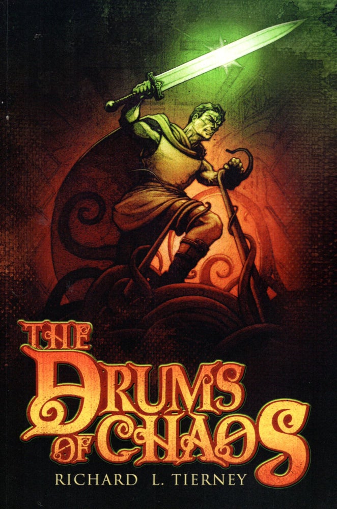 Item #69790 The Drums of Chaos. Richard L. Tierney.