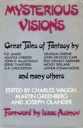 Item #69898 Mysterious Visions. Charles Waugh, Martin Greenberg, Josephe Olander