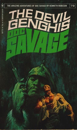 Item #70020 The Devil Genghis: Doc Savage Number 79. Kenneth Robeson
