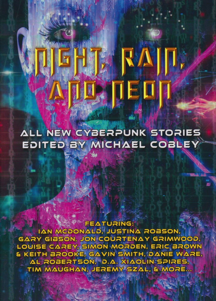 Item #70123 Night, Rain, and Neon. Michael Cobley.