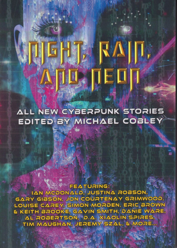 Item #70124 Night, Rain, and Neon. Michael Cobley.